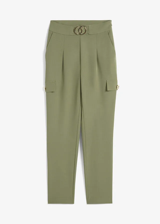 Pantalón de estilo cargo Verde oliva