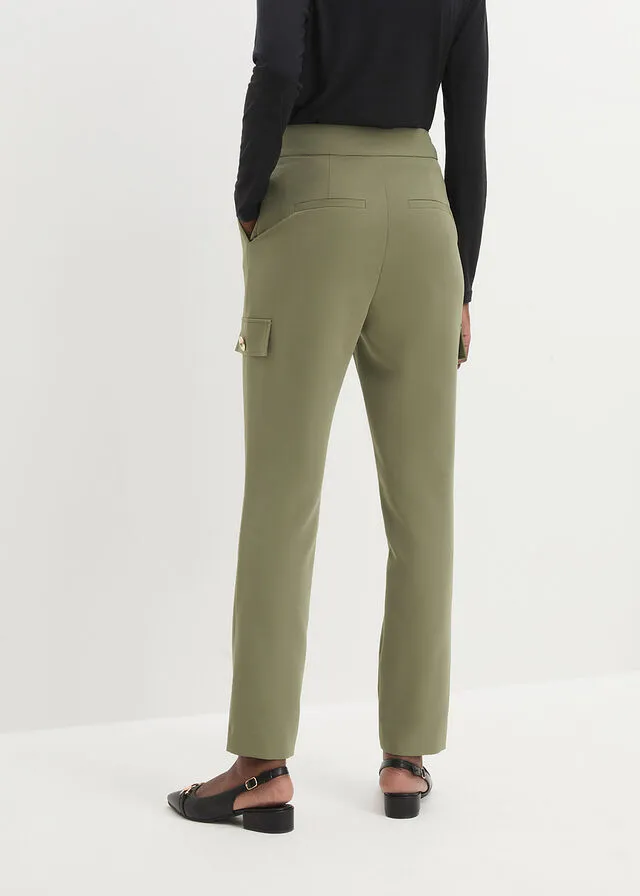 Pantalón de estilo cargo Verde oliva