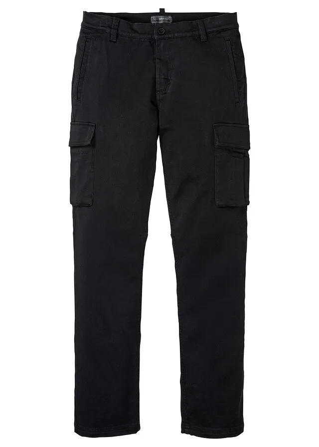 Pantalón de estilo militar Negro