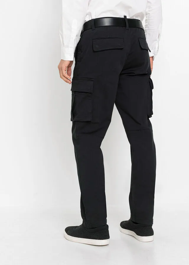 Pantalón de estilo militar Negro