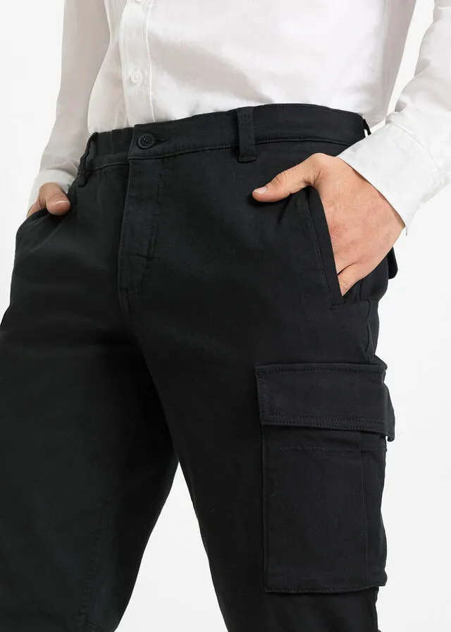 Pantalón de estilo militar Negro