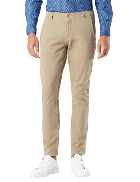 Pantalón Dockers Alpha Skinny Fit tostado