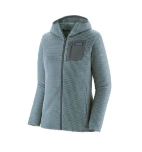 Patagonia R1 Air Sudadera con capucha y cremallera (Steam Blue) Mujer