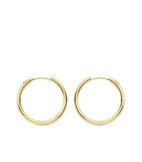 Pendientes Aros Morgana Oro 18K 18mm