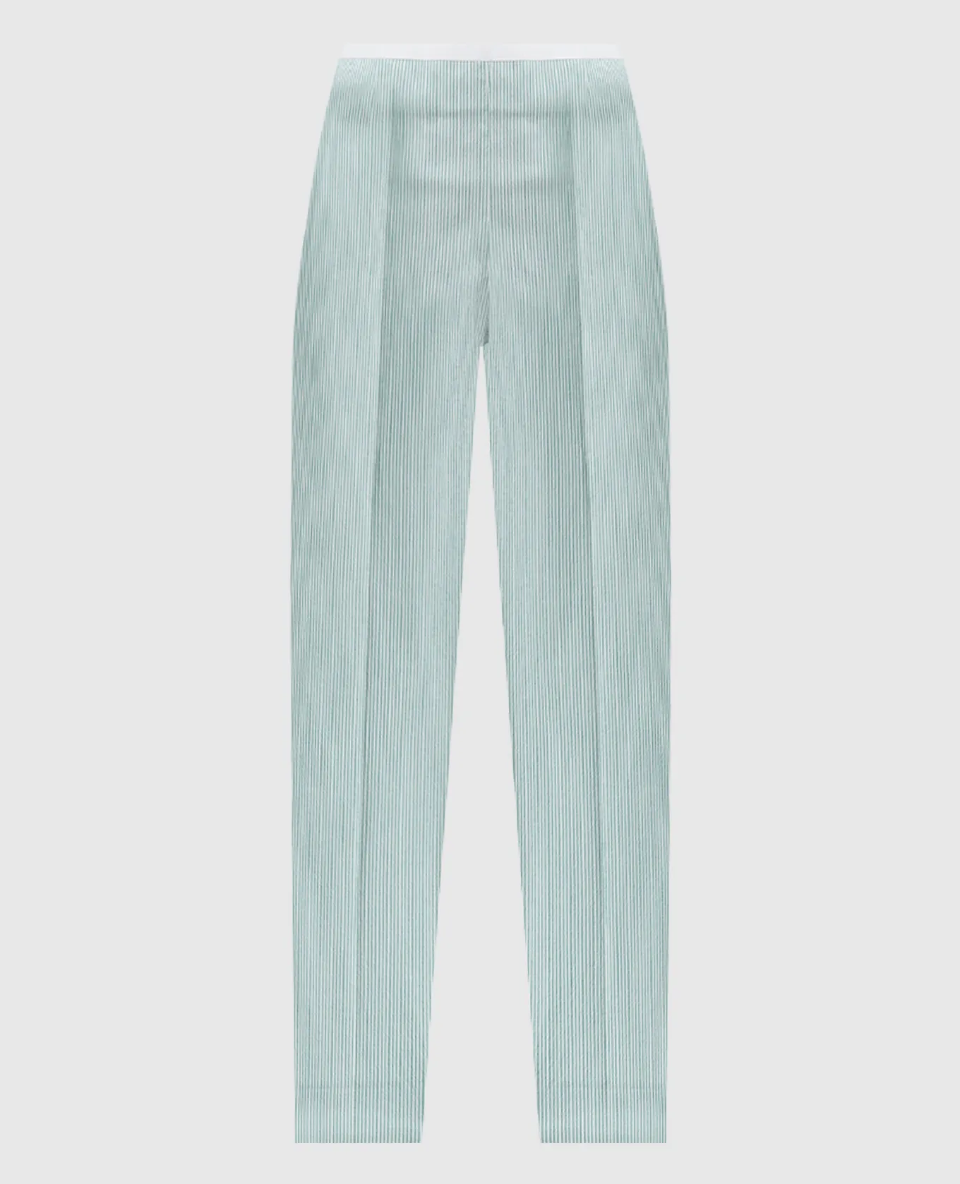 Peserico Green striped pants