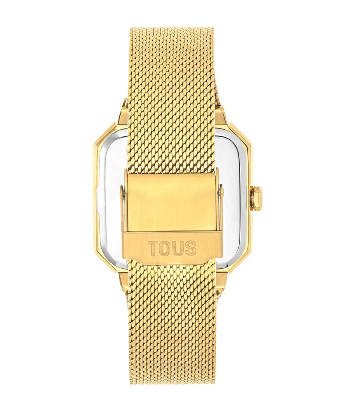 Reloj Tous Karat Squared analógico mujer con brazalete de acero IP dorado - 300358062