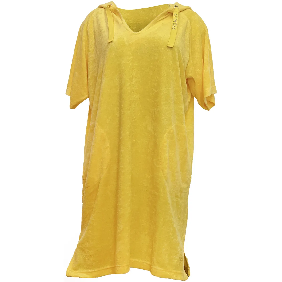 ROBE SWEAT A CAPUCHE PEDALO CANNES JAUNE