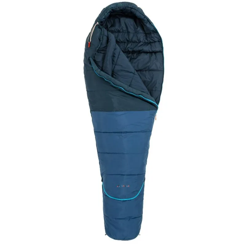 Saco de dormir Vaude Kobel Adjust 500 II - Izquierda (mar báltico) Niños