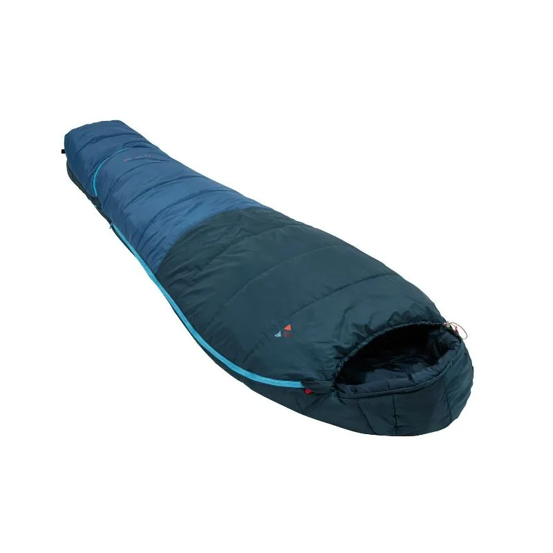 Saco de dormir Vaude Kobel Adjust 500 II - Izquierda (mar báltico) Niños