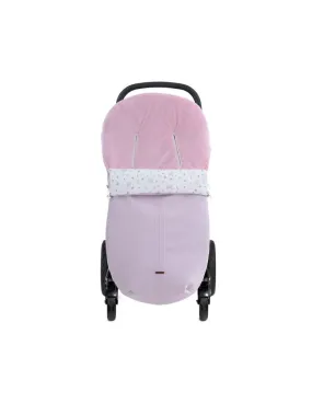 SACO SILLA BAMBI EN POLIPIEL INT.PELO ROSA UZTURRE