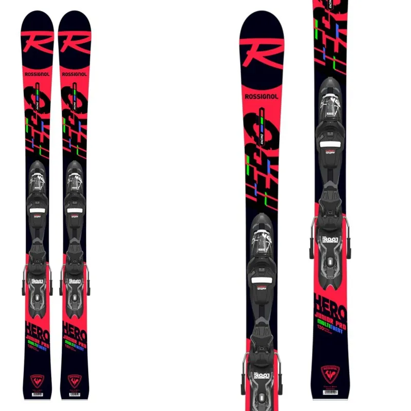 SCI JUNIOR ROSSIGNOL HERO JR MULTI EVENT (XP JR) CON ATTACCHI XPRESS 7 GW B83