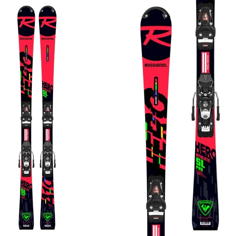 Sci Rossignol Hero Athlete 2021 SL Pro (R21 Pro) con attacchi Spx 10 Gw B73