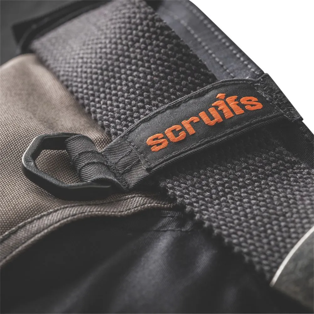 Scruffs Pro Flex Holster, pantalón de trabajo, negro (cintura 34