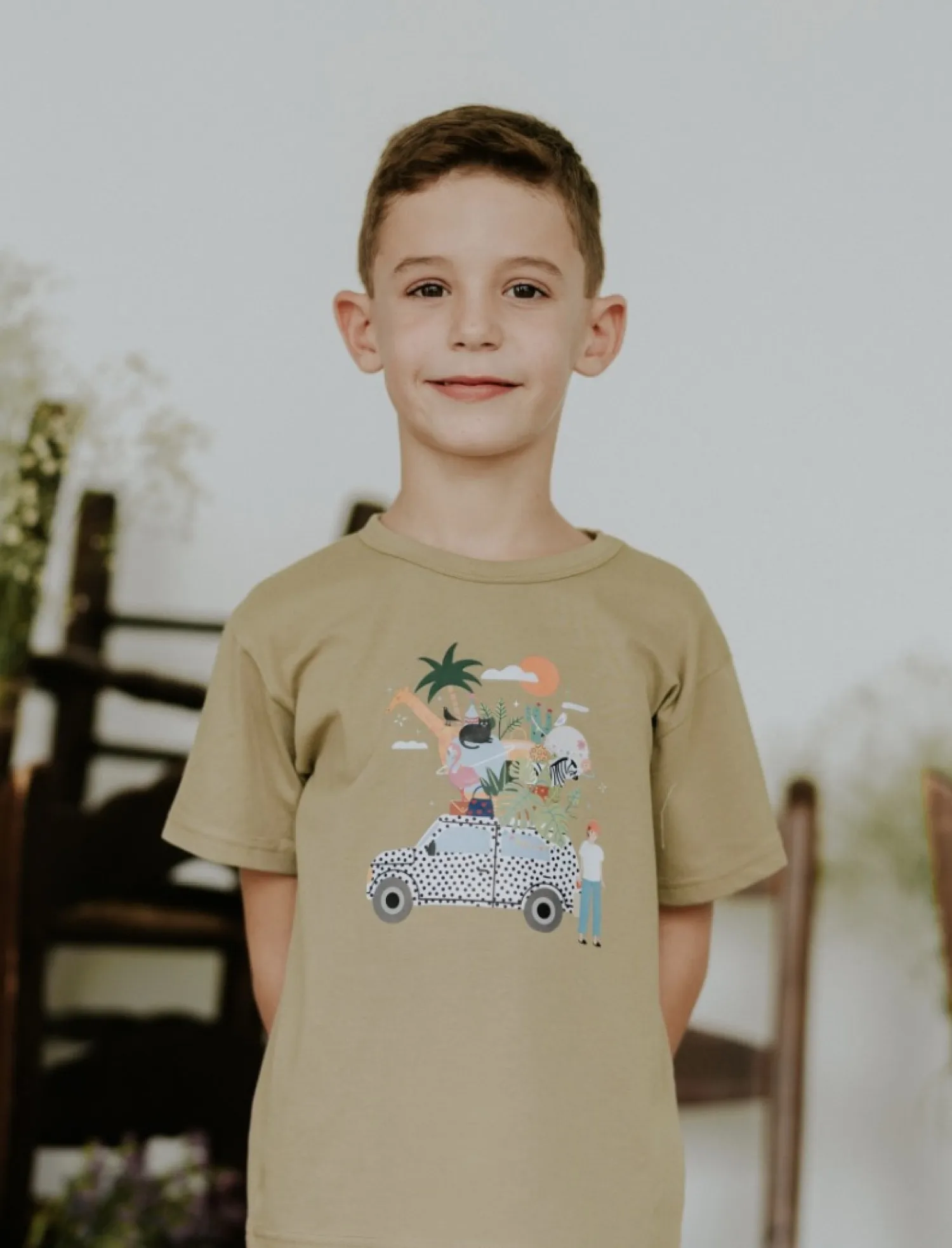 Set for boy safari collection by Mon Petit Bonbon