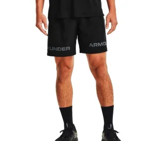 Short Ua wORDMARK GRAPHIC NEGRO