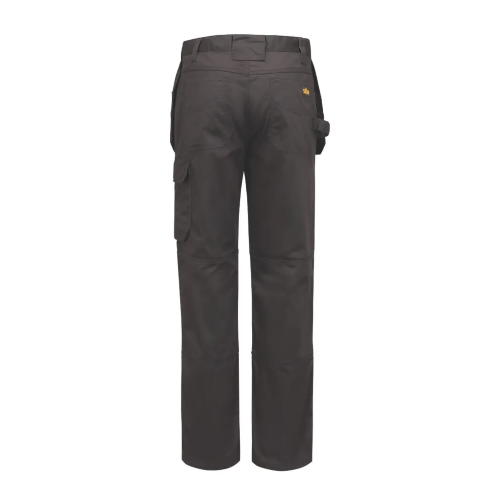 Site Sember, pantalón con bolsillos de pistolera, negro (cintura 30