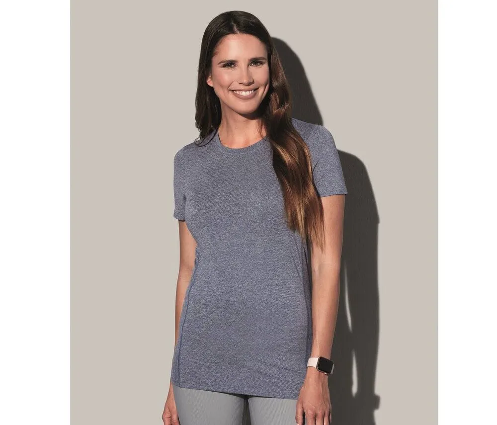 STEDMAN ST8950  SPORTS TSHIRT FOR WOMEN  DENIM HEATHER