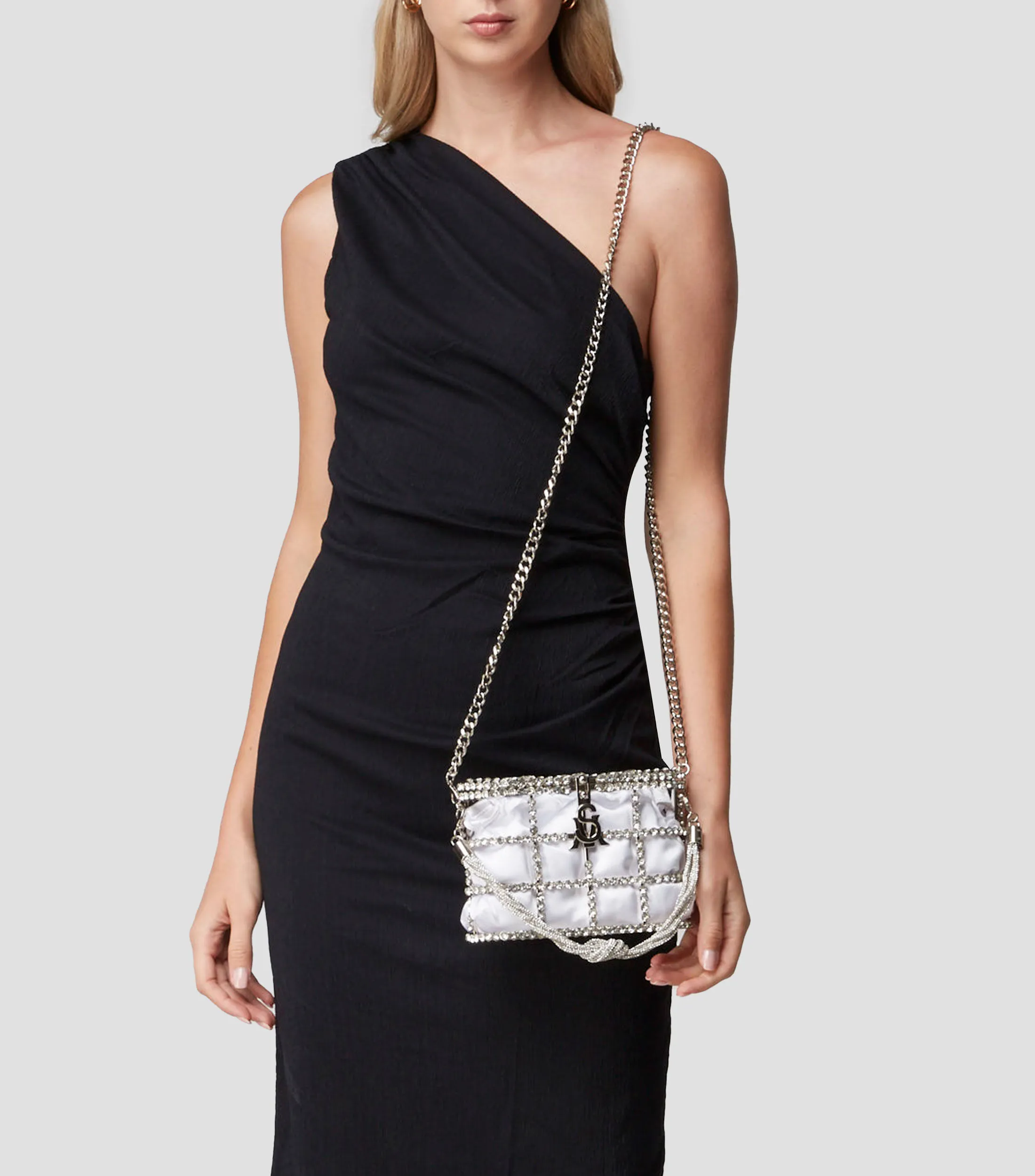 Steve Madden Bolso Crossbody Bedna con Pedrería Mujer