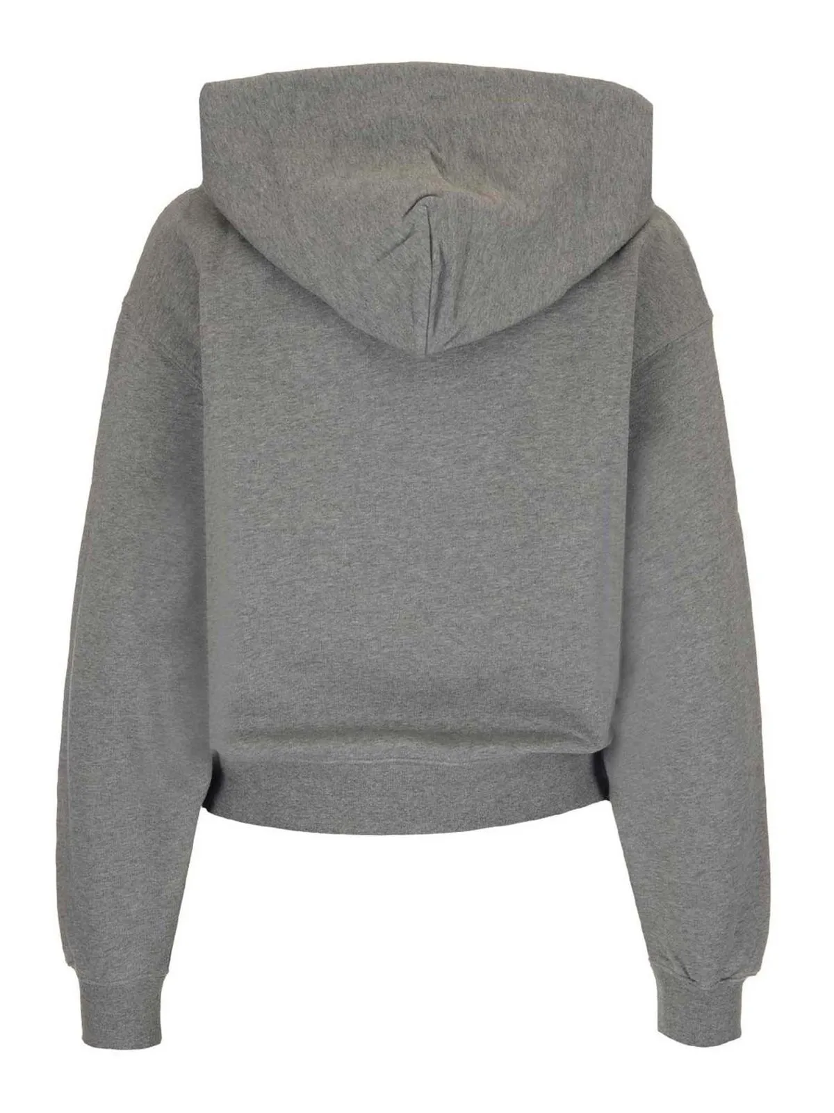 Sudadera de mujer con capucha Kenzo boxy Tiger Crest gris