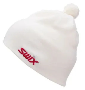 SWIX Gorra Tradition con bandera (blanca)