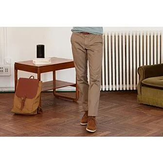 TAUPE CLAIR CHINO TROUSERS FOR MEN  NIGEL II