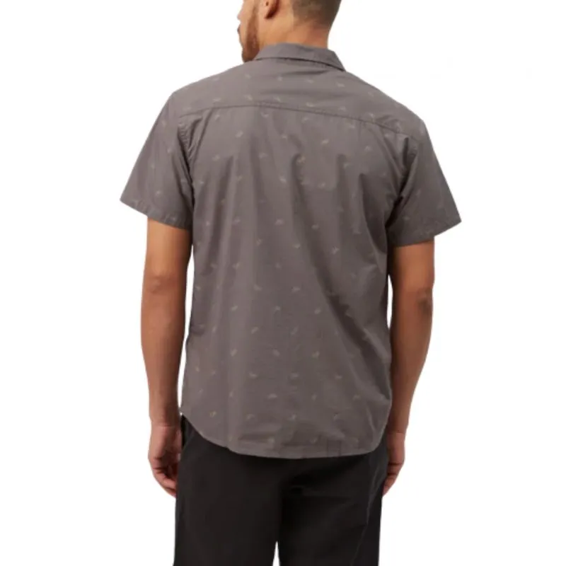 Tentree Manga corta Bike Around (gris granito) hombre