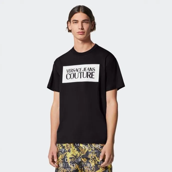 VERSACE JEANS COUTURE Camiseta Versace Jeans Couture Negra