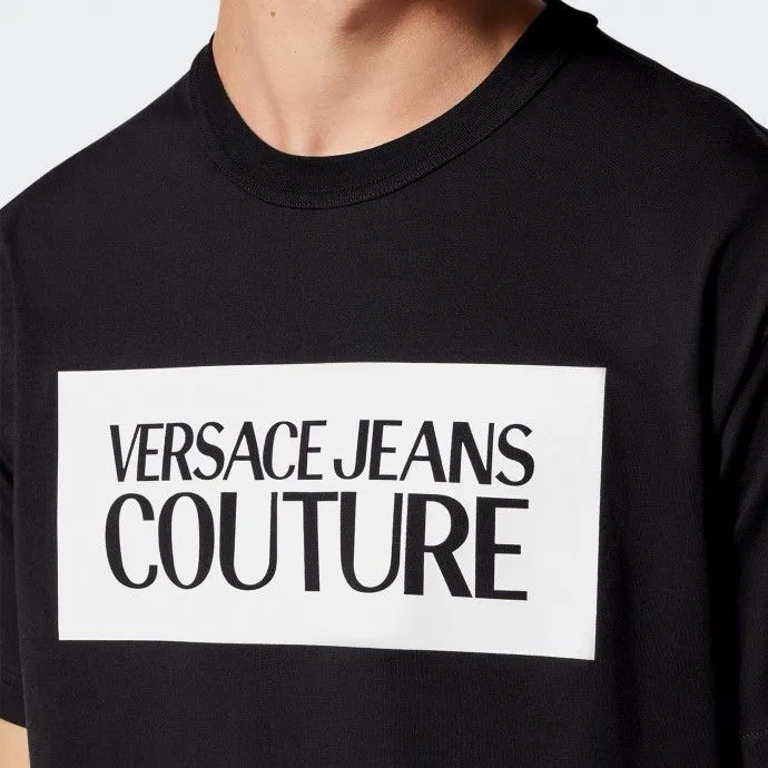 VERSACE JEANS COUTURE Camiseta Versace Jeans Couture Negra