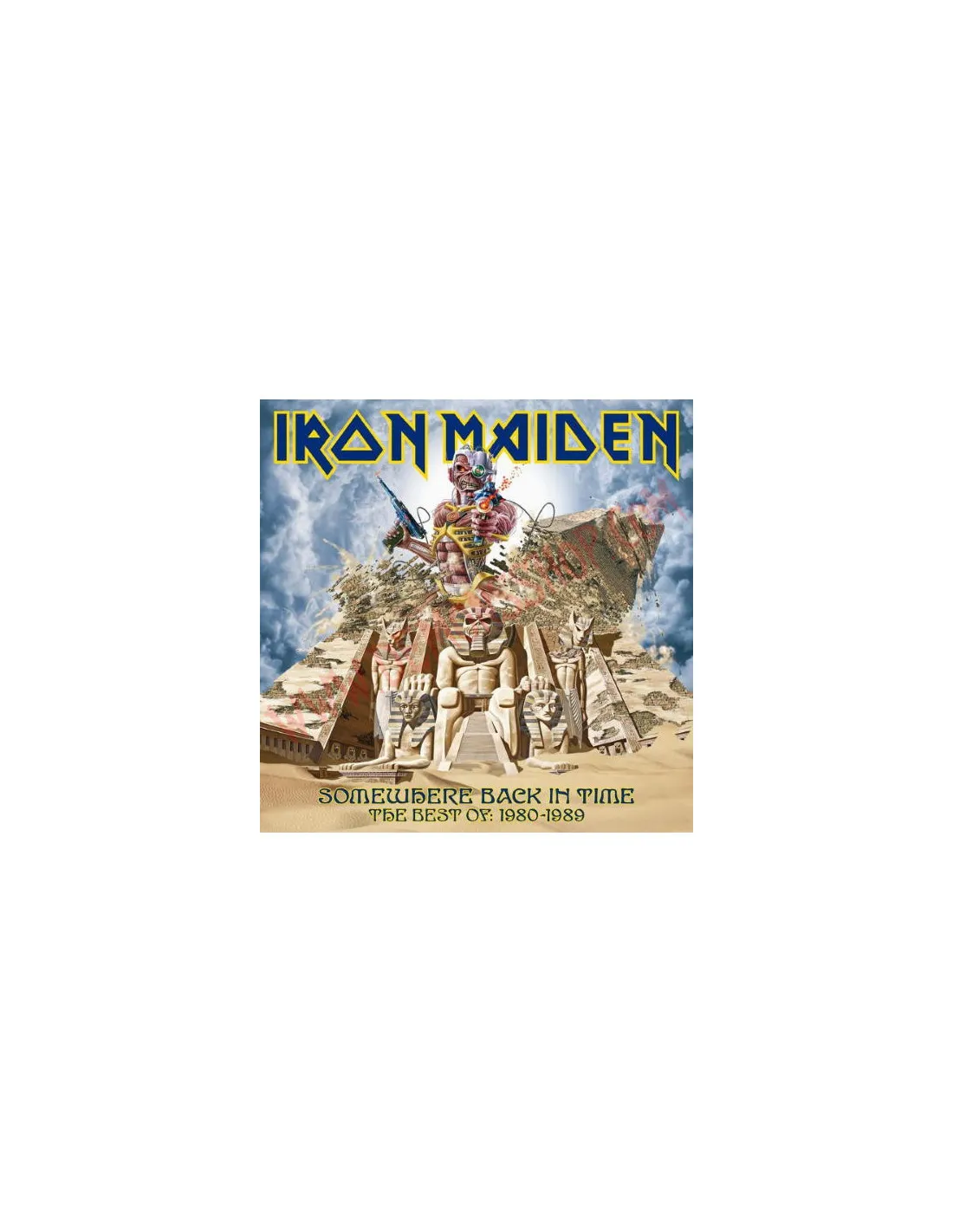 VINILO LP IRON MAIDEN  SOMEWHERE BACK IN TIME  THE BEST OF: 19801989