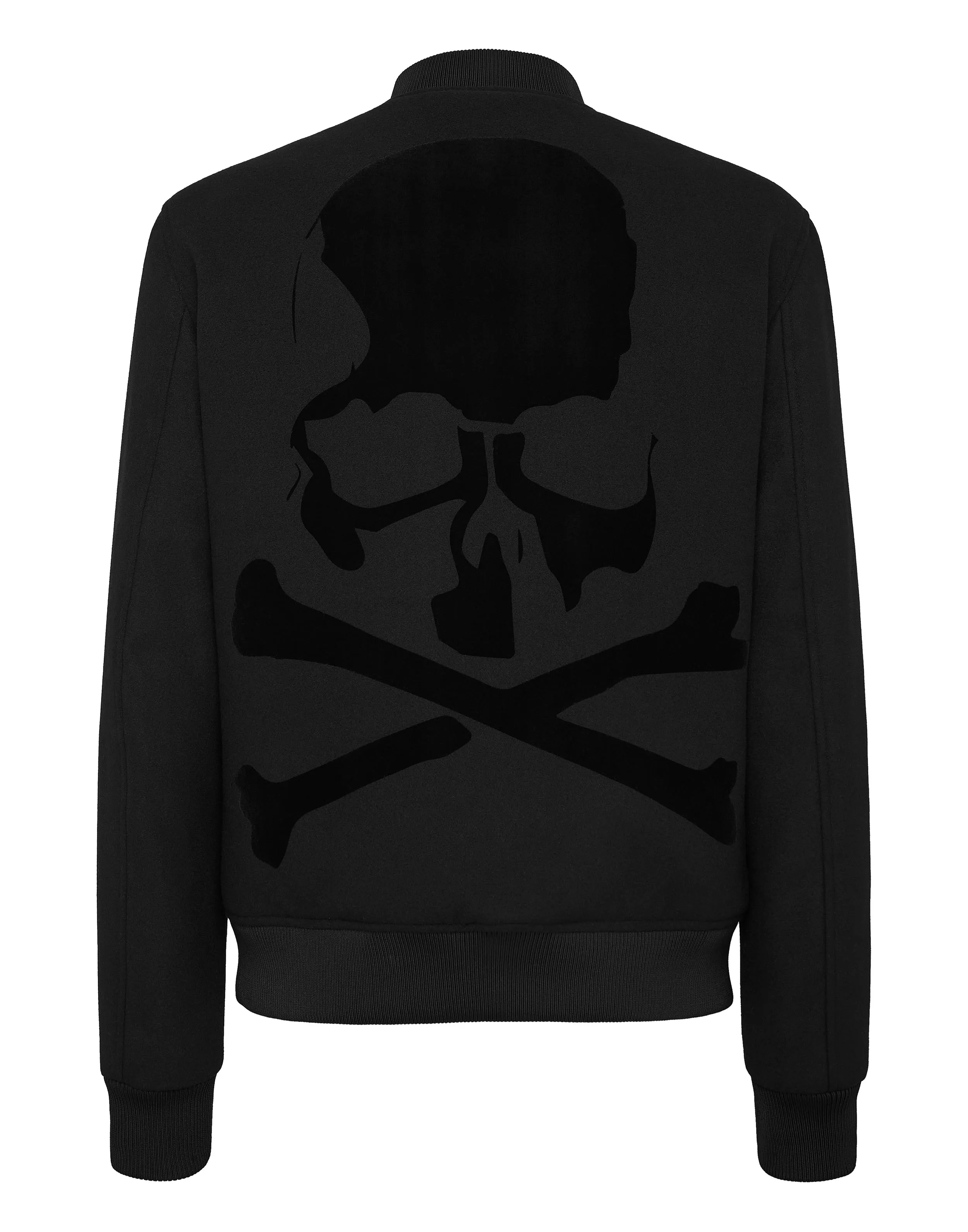 Wool Bomber Skull&Bones