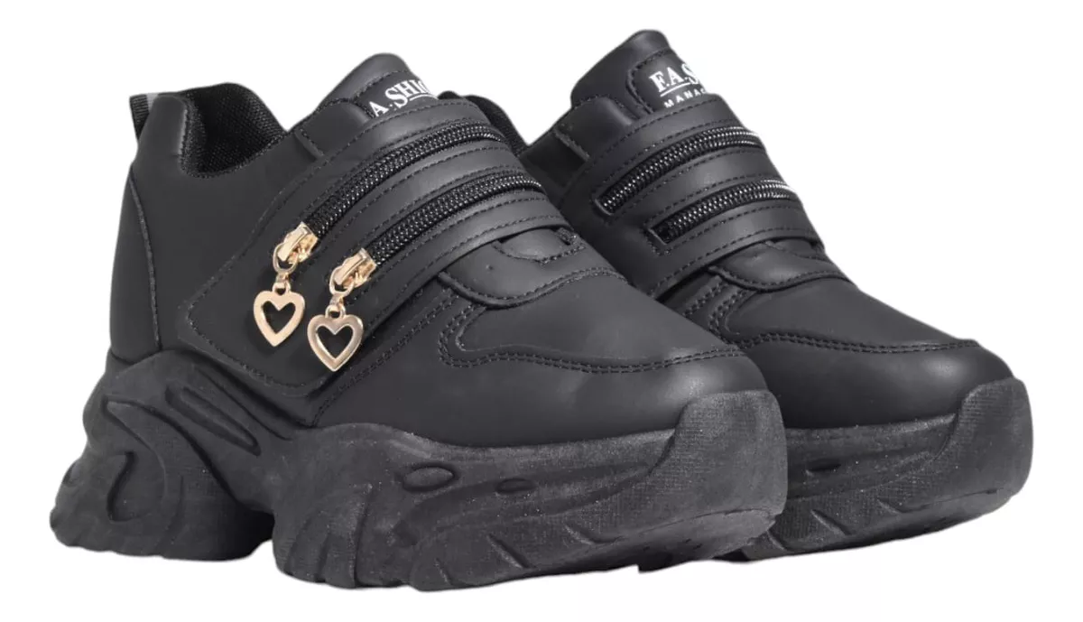 Zapatilla Plataforma Mujer Urbana  Liviana Comoda Bbo