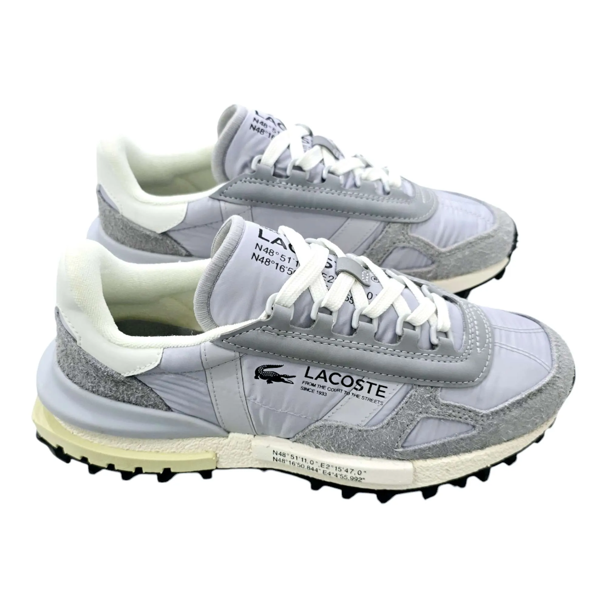 ZAPATILLAS MUJER LACOSTE ELITE ACTIVE 224 plata