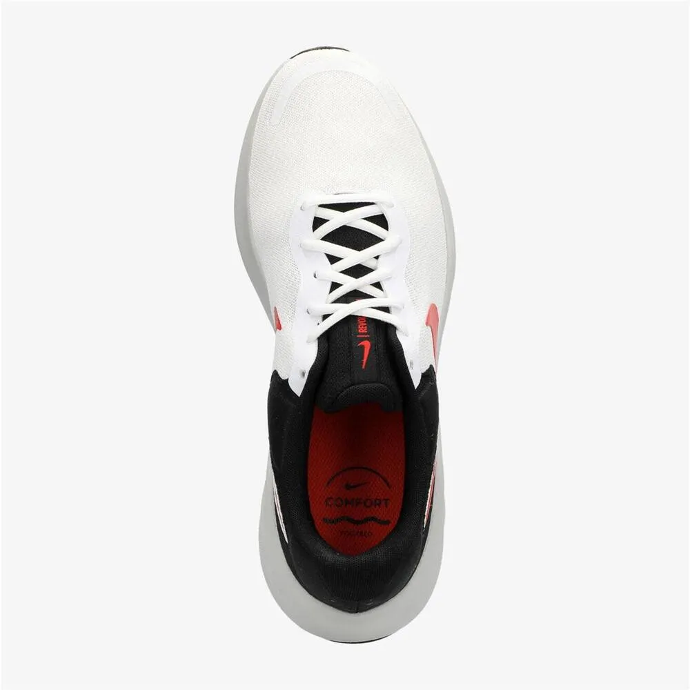 ZAPATILLAS NIKE REVOLUTION 7 BLANCO ROJO FIRE NEGRO RUNNIG FB2207-102