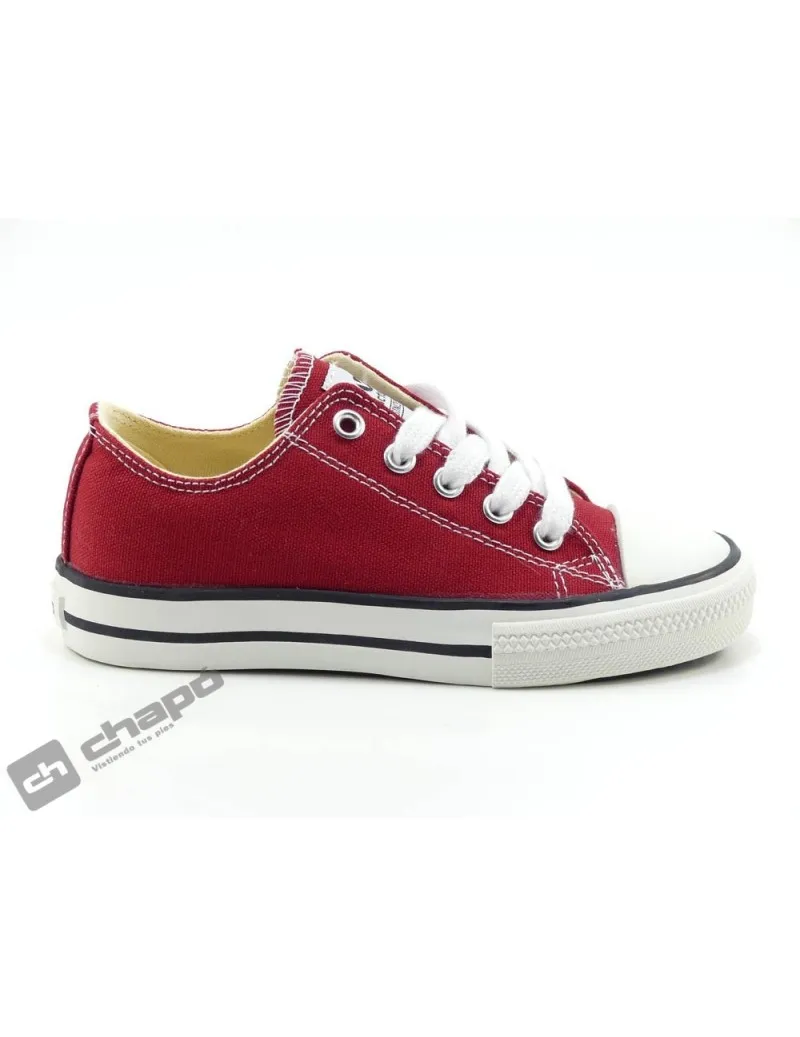 Zapatillas NiÑo-a Rojo Victoria 106550