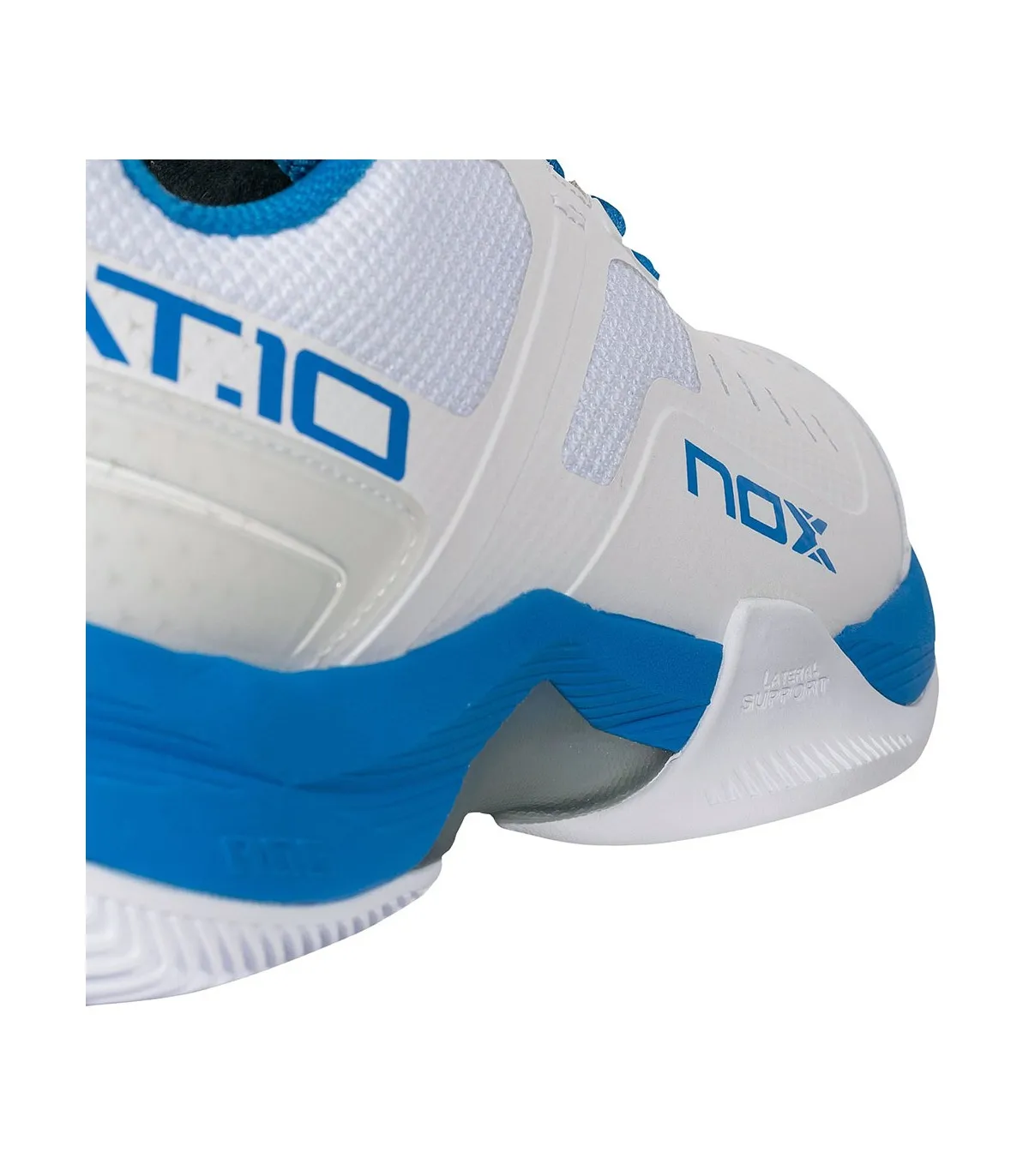 Zapatillas Nox de Padel AT10 Blanco Azul