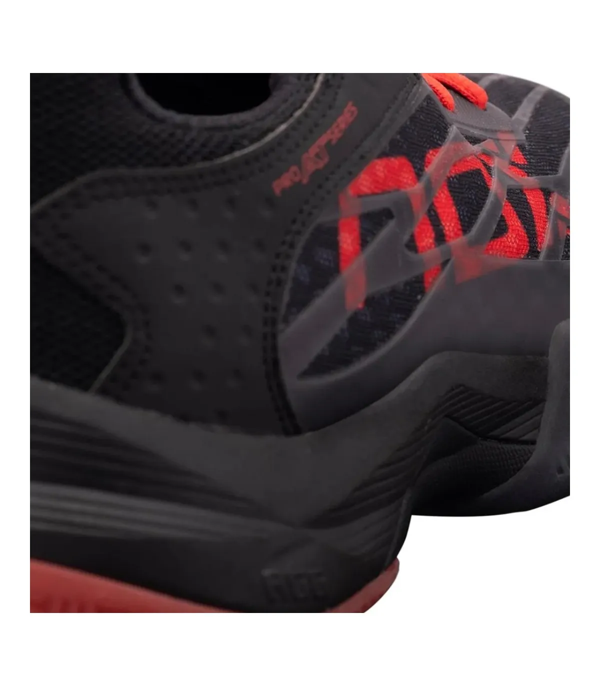 Zapatillas Nox de padel AT10 Lux Negro Rojo