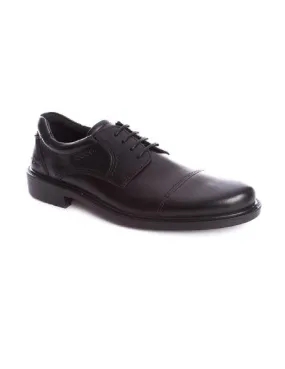 zapatos ecco boston cap toe negro