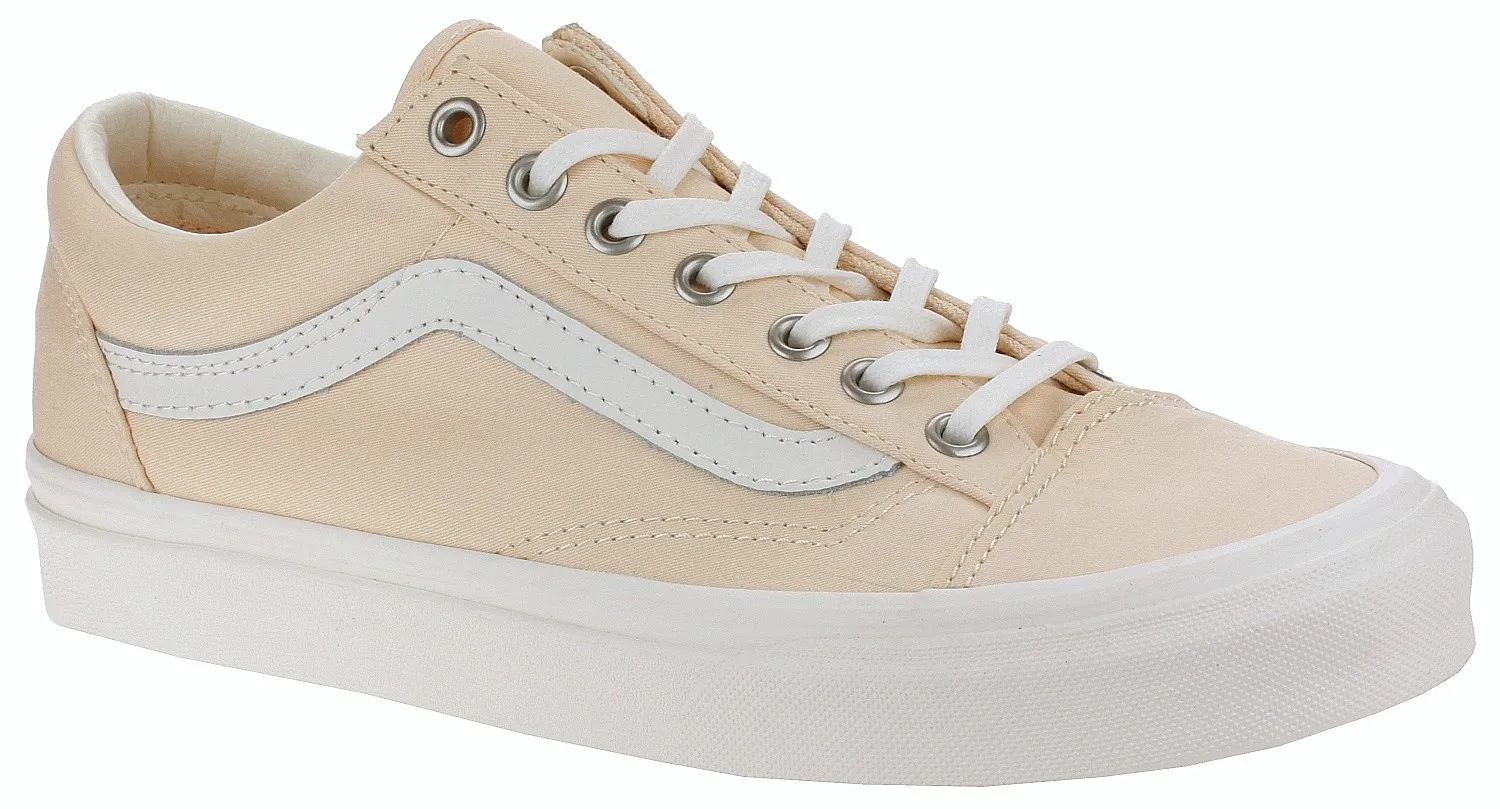 ZAPATOS VANS STYLE 36  BRUSHED TWILL/VANILLA CREAM/SNOW WHITE