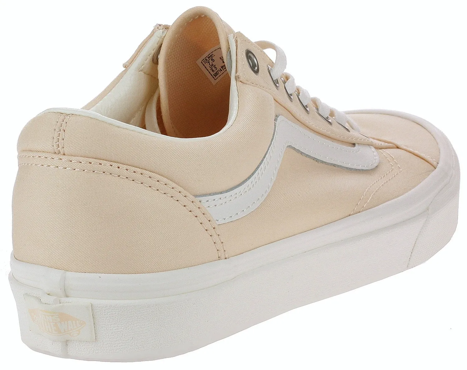 ZAPATOS VANS STYLE 36  BRUSHED TWILL/VANILLA CREAM/SNOW WHITE