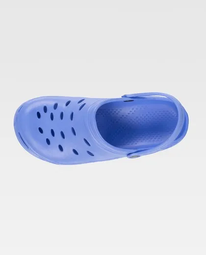 Zueco EVA unisex Ultraligero, ergonómico Anatómico, con cámara ortopédica, suave para los pies Celeste